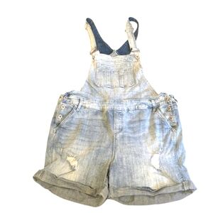 Torrid Denim Shortall Bibs